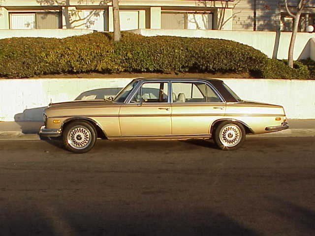 1969 300 SEL 6.3 with 
16 in HRE wheels 215_55-Z16 tires